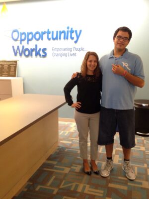 Opportunity Works’ Justin Sanchez