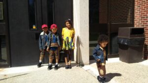 African students hold fashion show