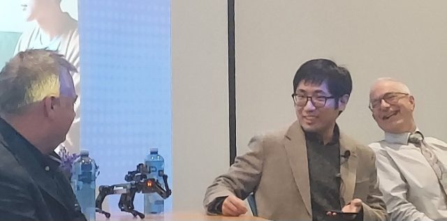 AI experts meet students
