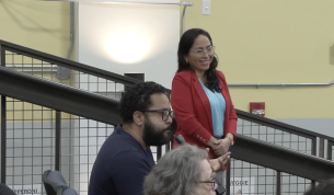 AI experts meet students