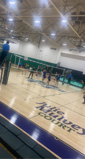 Knights volleyball, rally, but fall short at Brockton